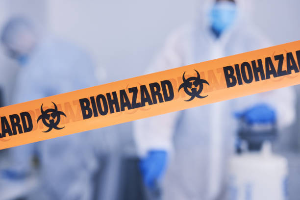 Professional Infectious Disease Decontamination technician working in Ambler, PA